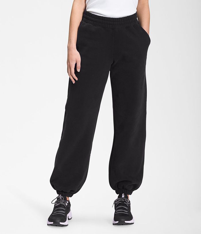 The North Face Pants City Standard Black - Womens - Thailand JNULG-3742